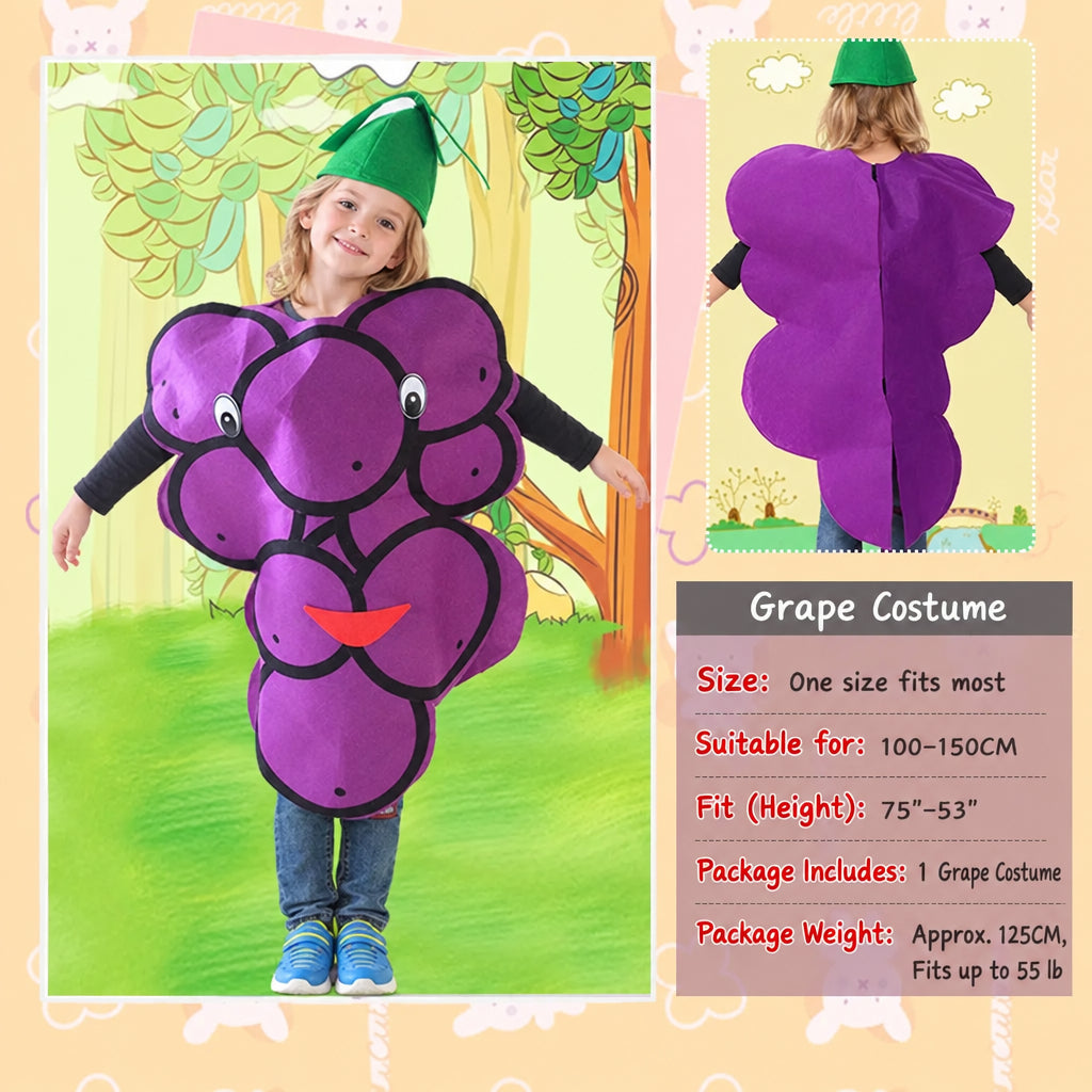 children's party catwalk clothes children's fruit clothing homemade eco-friendly clothing strawberry suit diy handmade clothing