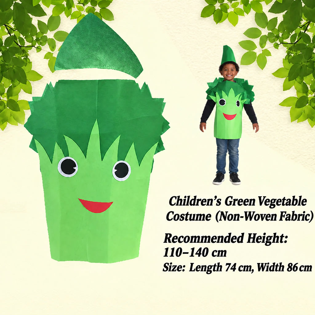 children's party catwalk clothes children's fruit clothing homemade eco-friendly clothing strawberry suit diy handmade clothing