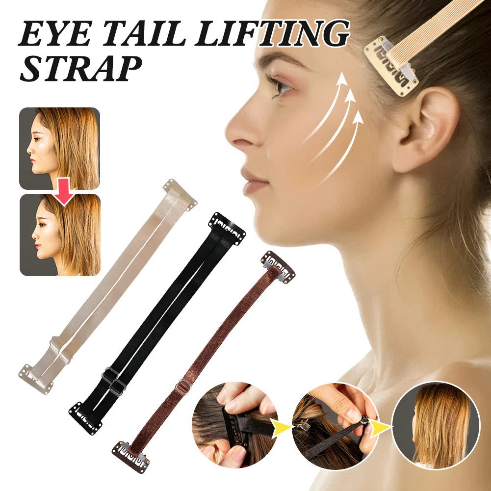 Instant Face Lifting Adjustable The Stretching Straps 1-3pc For Lift The Eyes/Eyebrows Clip Elastic Band Anti-Wrinkle Face Tapes