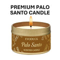 Candele profumate al Palo Santo, Palo Santo premium, candela purificante per elevare l'energia, ideale per la meditazione, regali invernali, regalo per donna