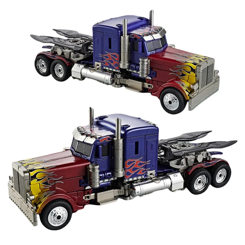 30CM Transformation Robot Toys Commander Optimus Alloy Robot Figuras Model Gift