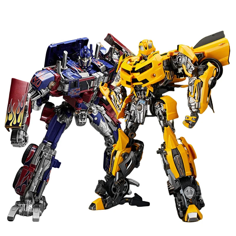 30CM Transformation Robot Toys Commander Optimus Alloy Robot Figuras Model Gift