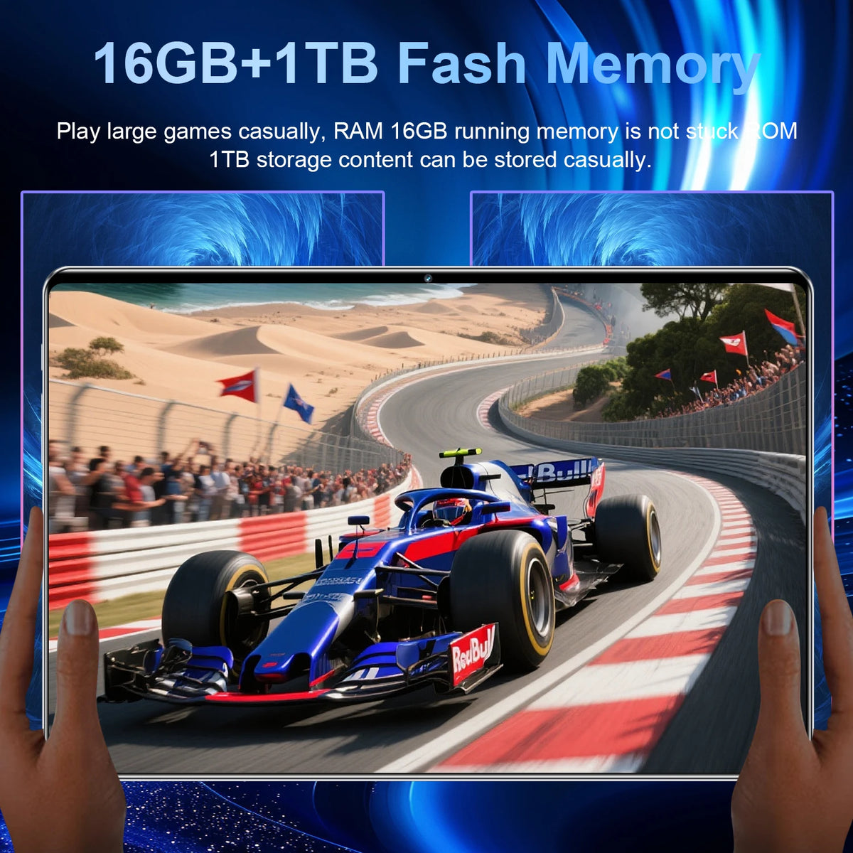 2026 Hot Sale 10.36 Inch Android 13.0 5G Tablet PC 20000mAh Large Battery 16GB RAM 1TB ROM 14 Core Phone Call Full Accessories Package Free Shipping