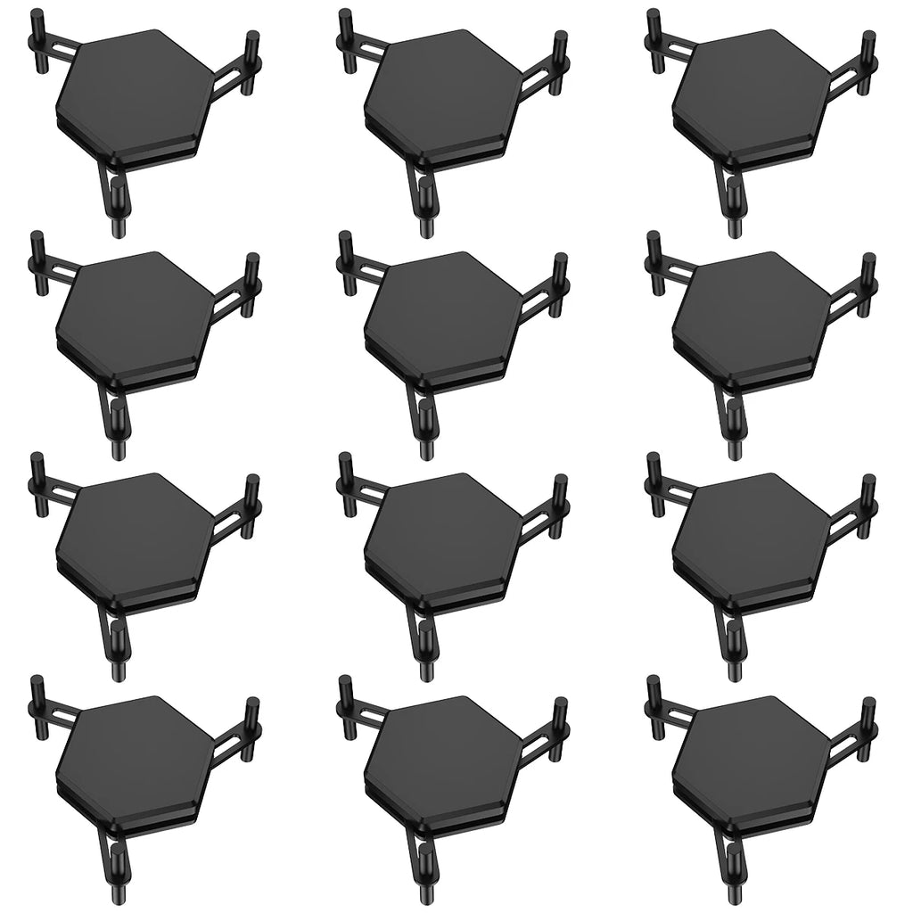 6/12Pcs Coffee Mug Holder Adjustable Drinkware Stackable Organizer Space Saver Kitchen Cup Storage Rack for 3.0 to 4.5inch Cup
