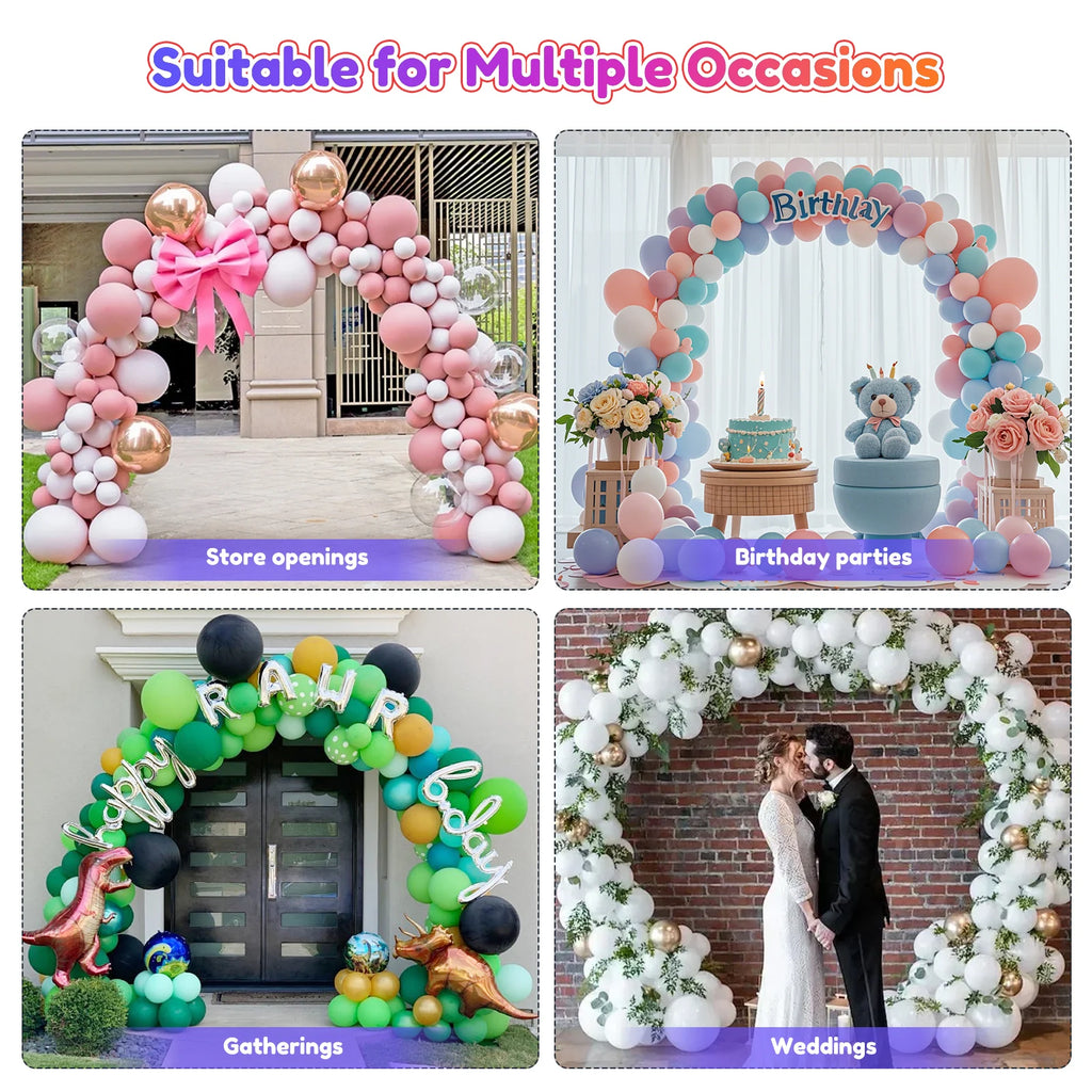 Balloon Stand Holder Adjustable Balloon Arch Kit with Base Half Arch Balloon Support For Birthday Wedding Party Baby Shower