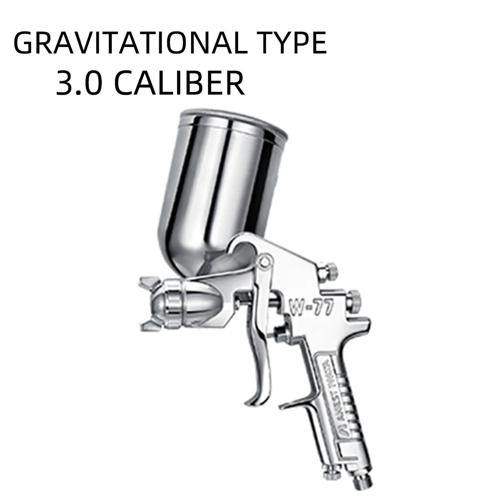 W-77 Pneumatic Spray Gun 2.0/2.5/3.0mm Caliber Nozzle Car / Furniture Spraying Tool for Car DIY Craft Projects / Paint Sprayer