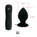 APHRDDISIA Big Size 7 Mode Vibrating Silicone Anal Butt Plug Suction Cup Vibrator For Men Women/Couples Erotic Toys