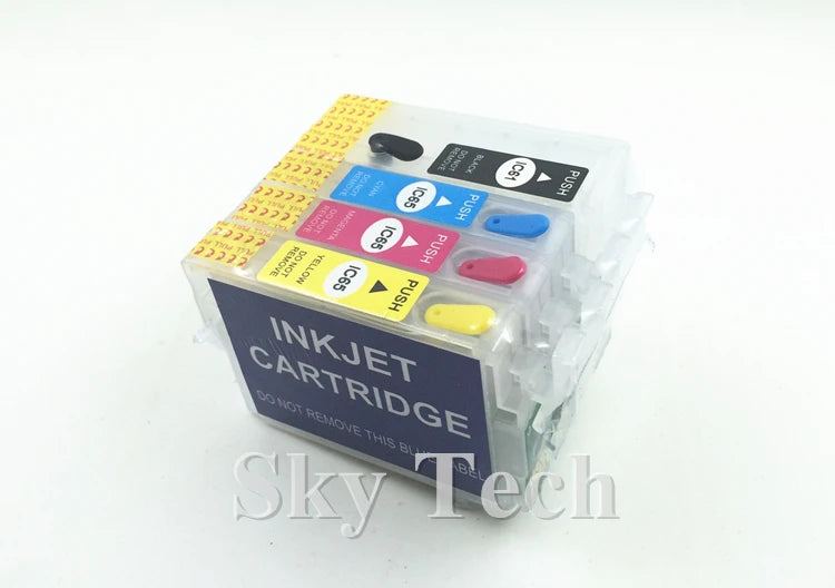 Empty Refillable Ink Cartridges Suit Fori IC61 IC65 Suit for Epson PX-673F 1600F 1200 1700F, with ARC Chips