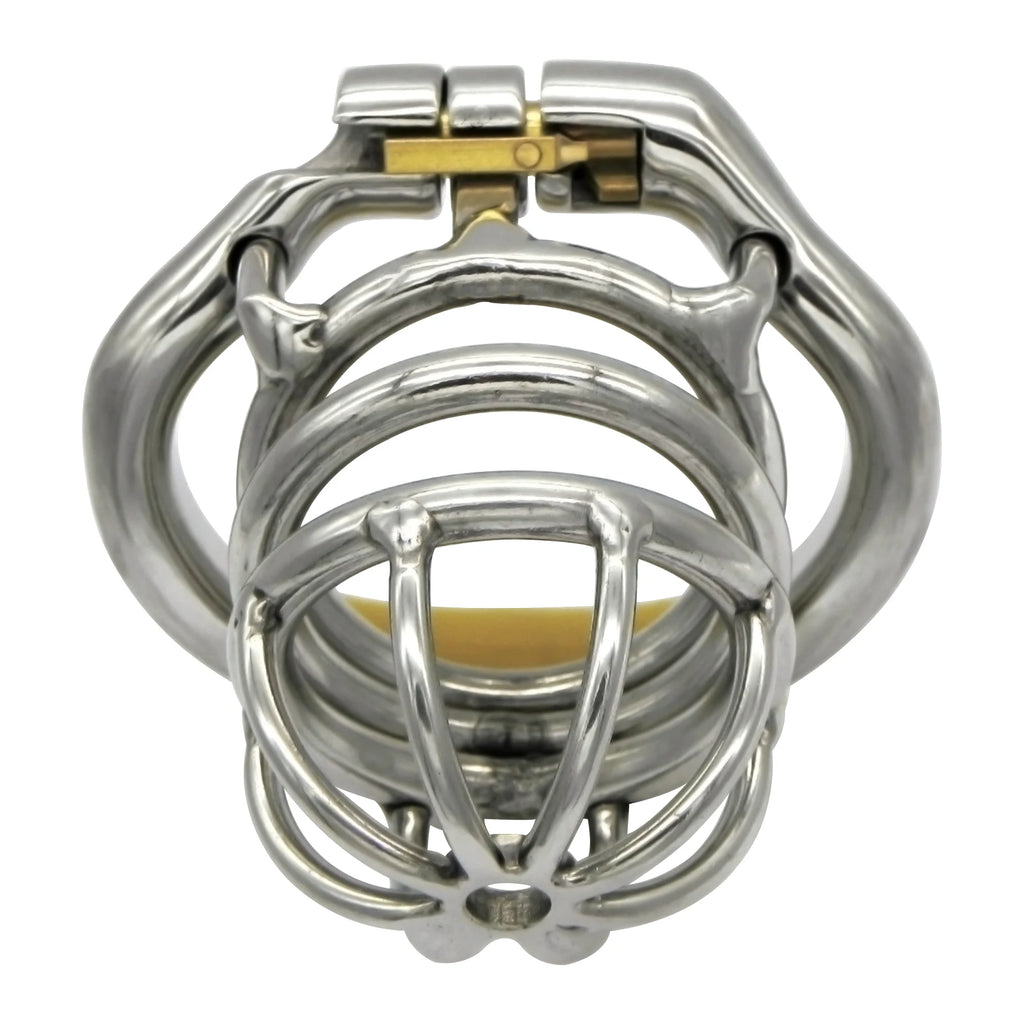 Ergonomic Stainless Steel Stealth Lock Male Chastity Device,Cock Cage,Penis Lock,Cock Ring,Chastity Belt,S054