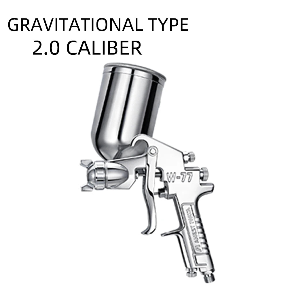W-77 Pneumatic Spray Gun 2.0/2.5/3.0mm Caliber Nozzle Car / Furniture Spraying Tool for Car DIY Craft Projects / Paint Sprayer