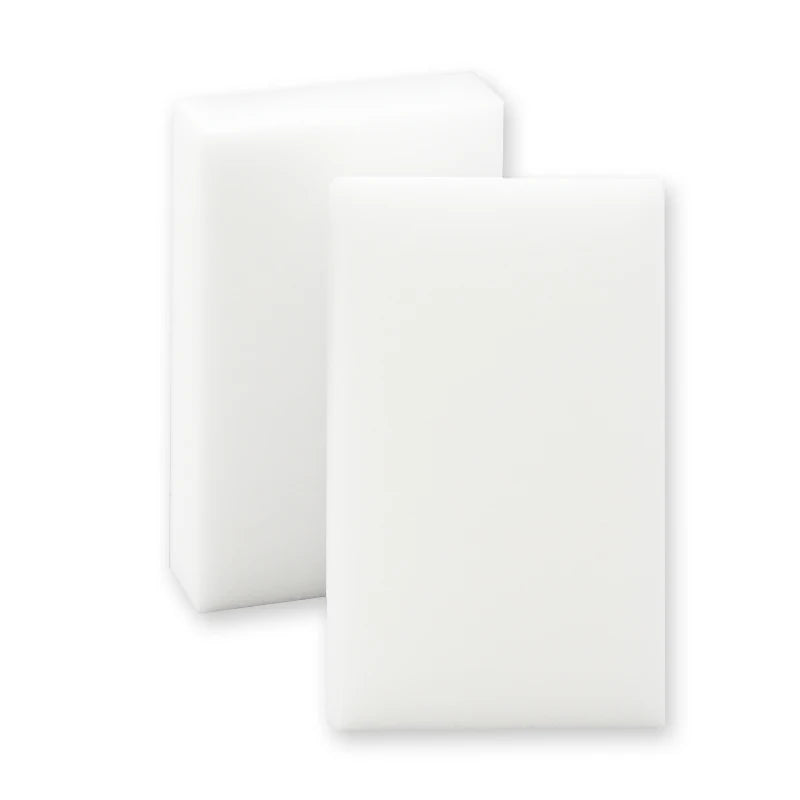 100pcs 100*60*20mm White Melamine Sponge Magic Eraser for Kitchen, Office, Bathroom Cleaning Accessory/Dish Cleaning Nano
