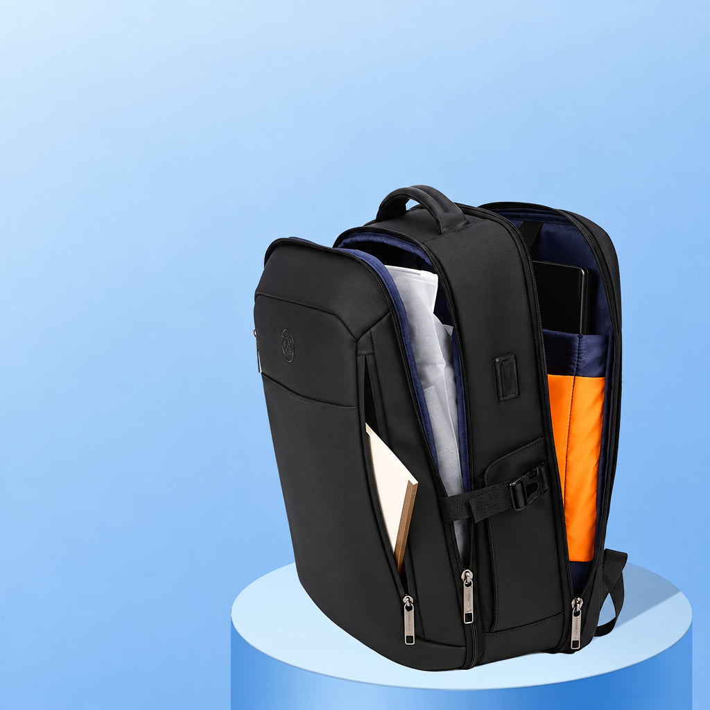 New Trendy Business Backpack Men's Password Lock Waterproof Backpack Large Capacity Business Trip Multi-Functional Anti-Theft Computer Bag