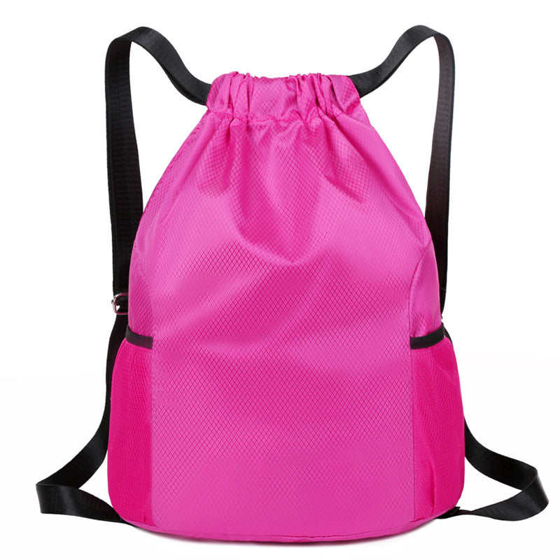 Outdoor Sports Drawstring Basketball Bag Large Capacity Casual Travel Backpack Men and Women Lightweight Versatile Commuting Drawstring Bag