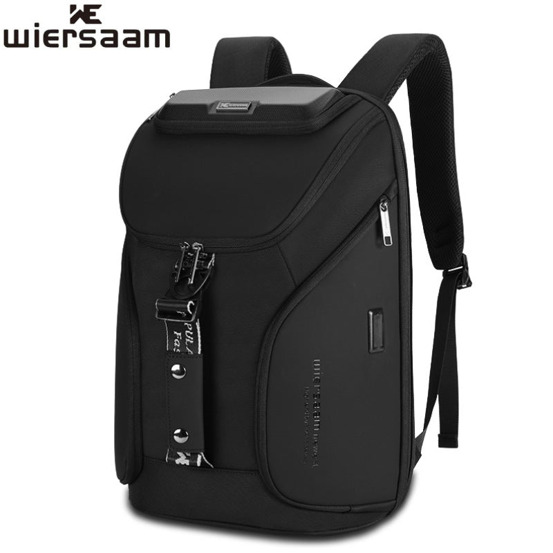 Business Backpack, Trendy Men's Waterproof Backpack, Large Capacity, Multi-Functional Anti-Theft Computer Bag for Business Trips, Simple and Casual