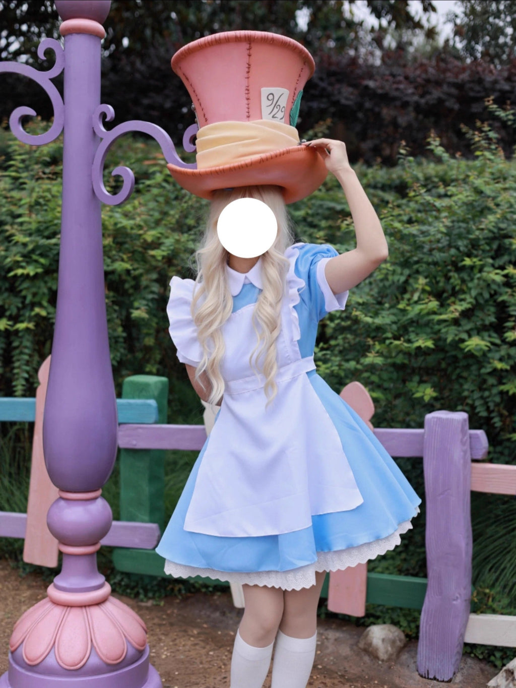 Princess Alice on the Run Blue Dress Maid Costume Maid Costume Halloween Costume French Sweet Age Reduction