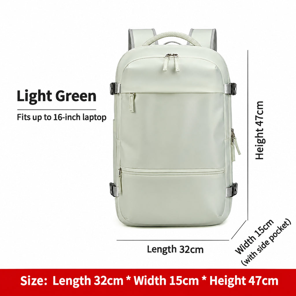 New adjustable women's backpack leisure waterproof outdoor large capacity backpack multifunctional travel bag computer bag