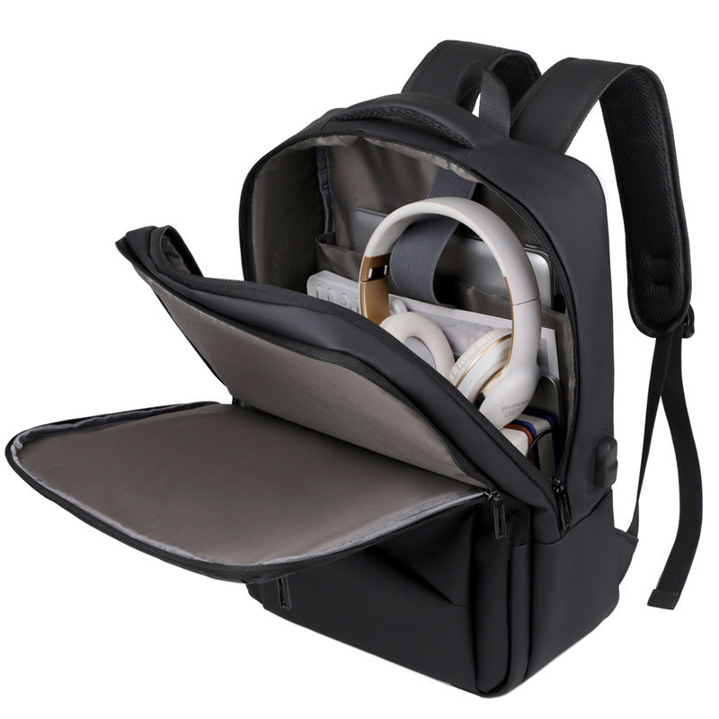 Cross-Border Business Backpack with Multiple Compartments, Back-To-School Season Student School Bag, Large Capacity Commuter Computer Bag Backpack