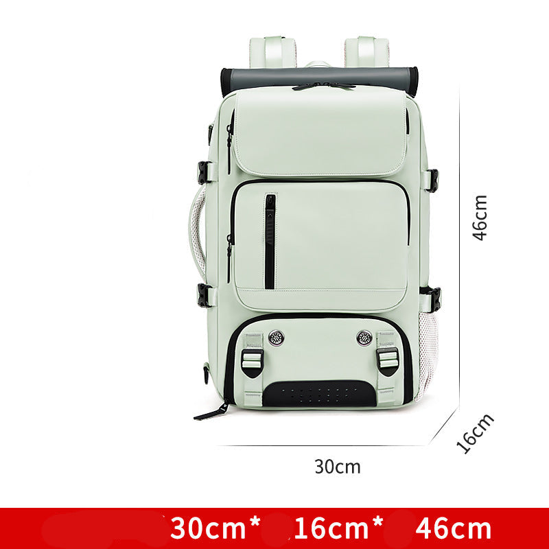 Backpack men's large capacity messenger bag portable travel bag multifunctional shoe warehouse backpack Sports Fitness Bag Men's bag