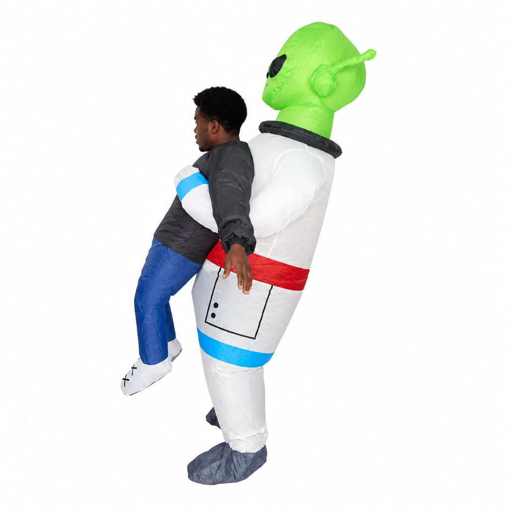 Amazon Cross-Border Best-Selling New Alien Inflatable Suit Halloween Performance Makeup Props Costume Inflatable Clothes