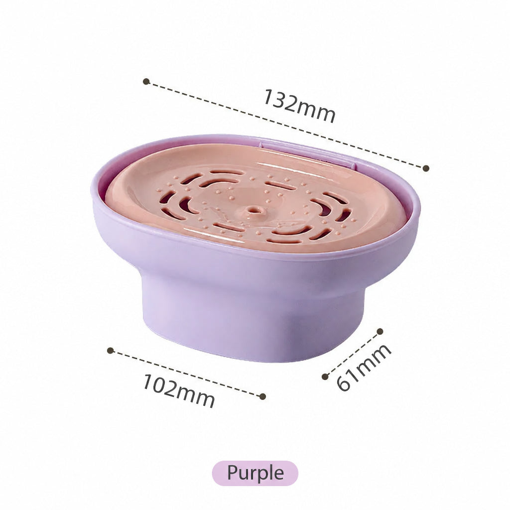 Light Luxury Dishwashing Liquid Dispenser, Household Kitchen Creative Dishwashing Liquid Dispenser, Scouring Pad and Bowl Brush Dispensing Artifact