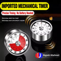 Visual Timer Kitchen Mechanical Timing Learning Children's Kitchen Reminder Magnetic Cooking Stopwatch Alarm Clock