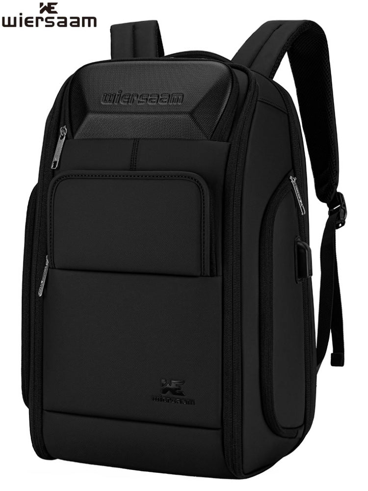Cross-Border High-End Business Backpack Men's Waterproof Backpack Large Capacity Business Trip Multi-Function Password Anti-Theft Computer Bag