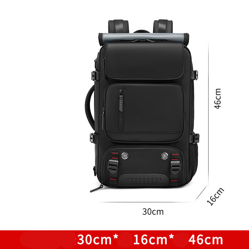 Backpack men's large capacity messenger bag portable travel bag multifunctional shoe warehouse backpack Sports Fitness Bag Men's bag
