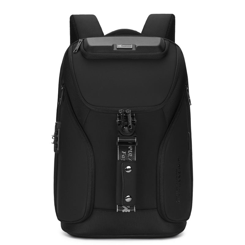 Business Backpack, Trendy Men's Waterproof Backpack, Large Capacity, Multi-Functional Anti-Theft Computer Bag for Business Trips, Simple and Casual