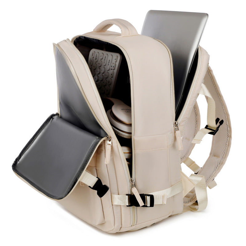 Customizable Logo Men's Backpack Travel Bag Large Capacity Business Travel Portable Luggage Student Computer Bag