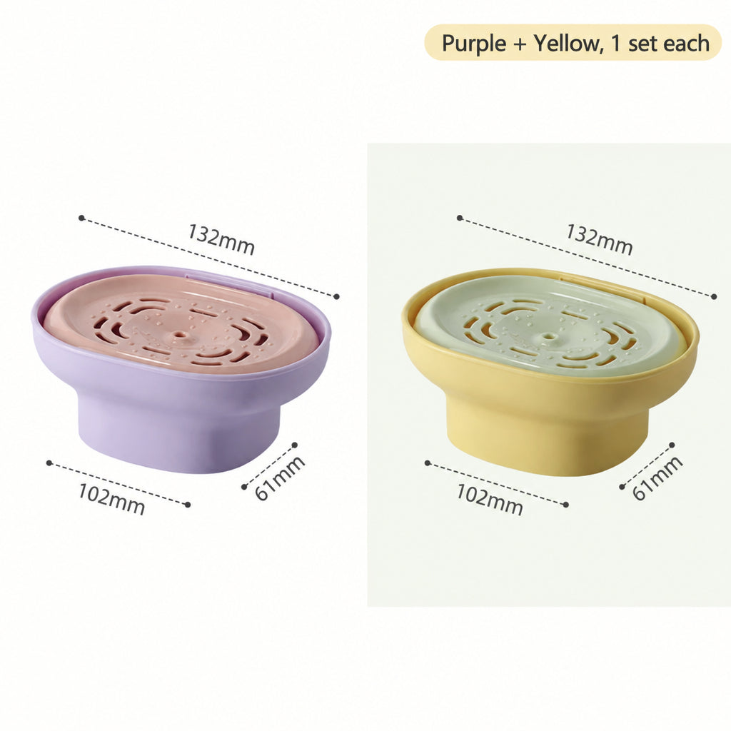 Light Luxury Dishwashing Liquid Dispenser, Household Kitchen Creative Dishwashing Liquid Dispenser, Scouring Pad and Bowl Brush Dispensing Artifact