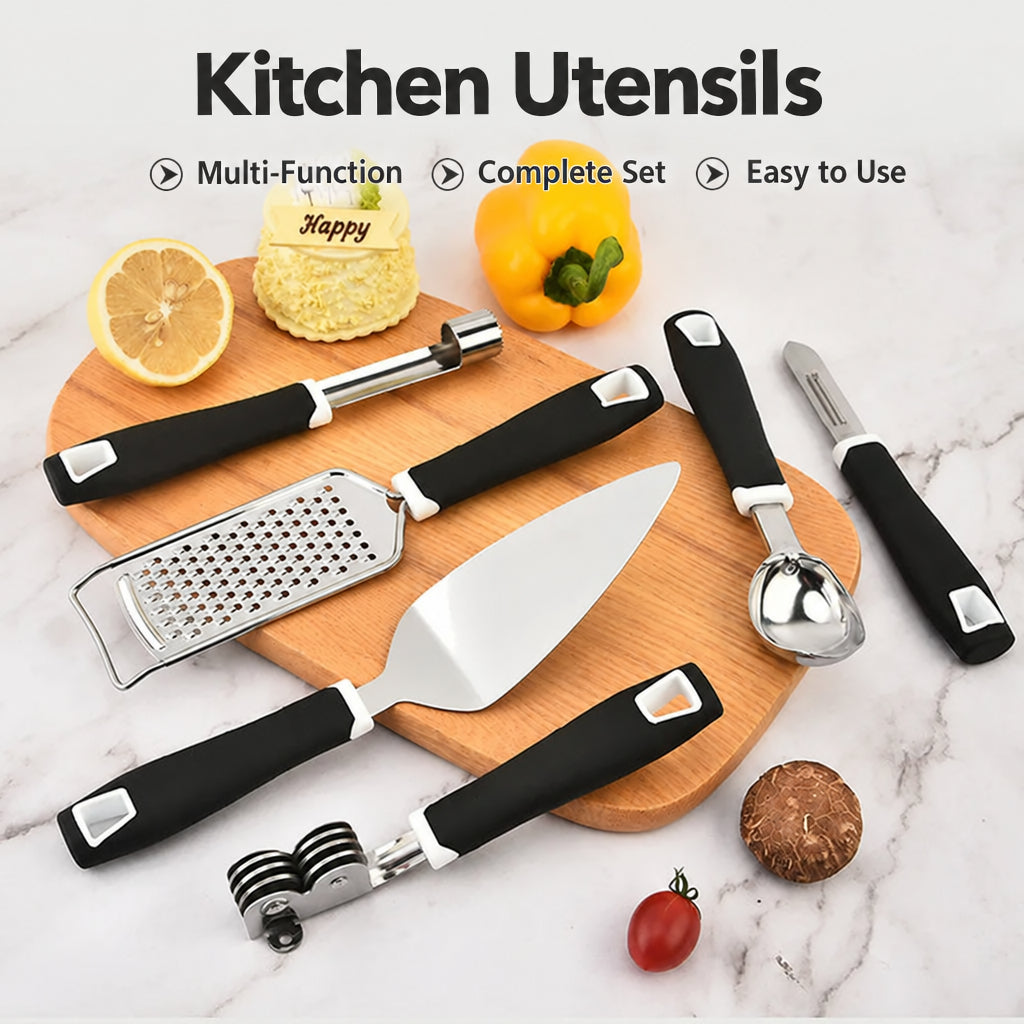 Cheese Grater Pizza Cutter Amazon Kitchen Gadget Knife Sharpener Ice Cream Spoon Multi-Functional Homemade