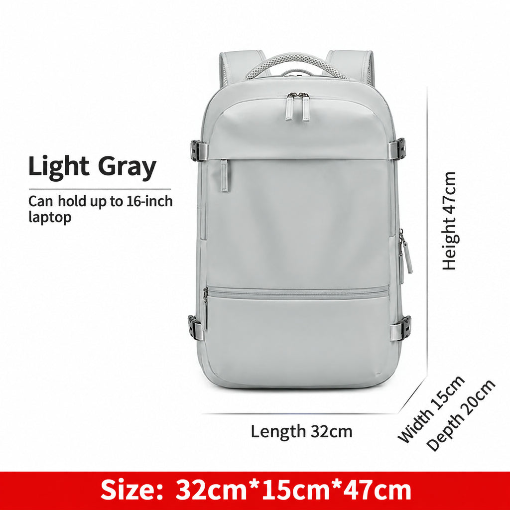 New adjustable women's backpack leisure waterproof outdoor large capacity backpack multifunctional travel bag computer bag