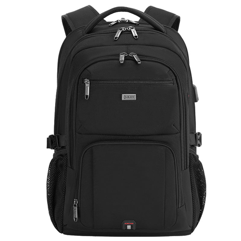 Backpack for Men, Large Capacity, Waterproof, Business Trip Computer Bag, Middle and High School Student School Bag, Back Pad, Travel and Commuting
