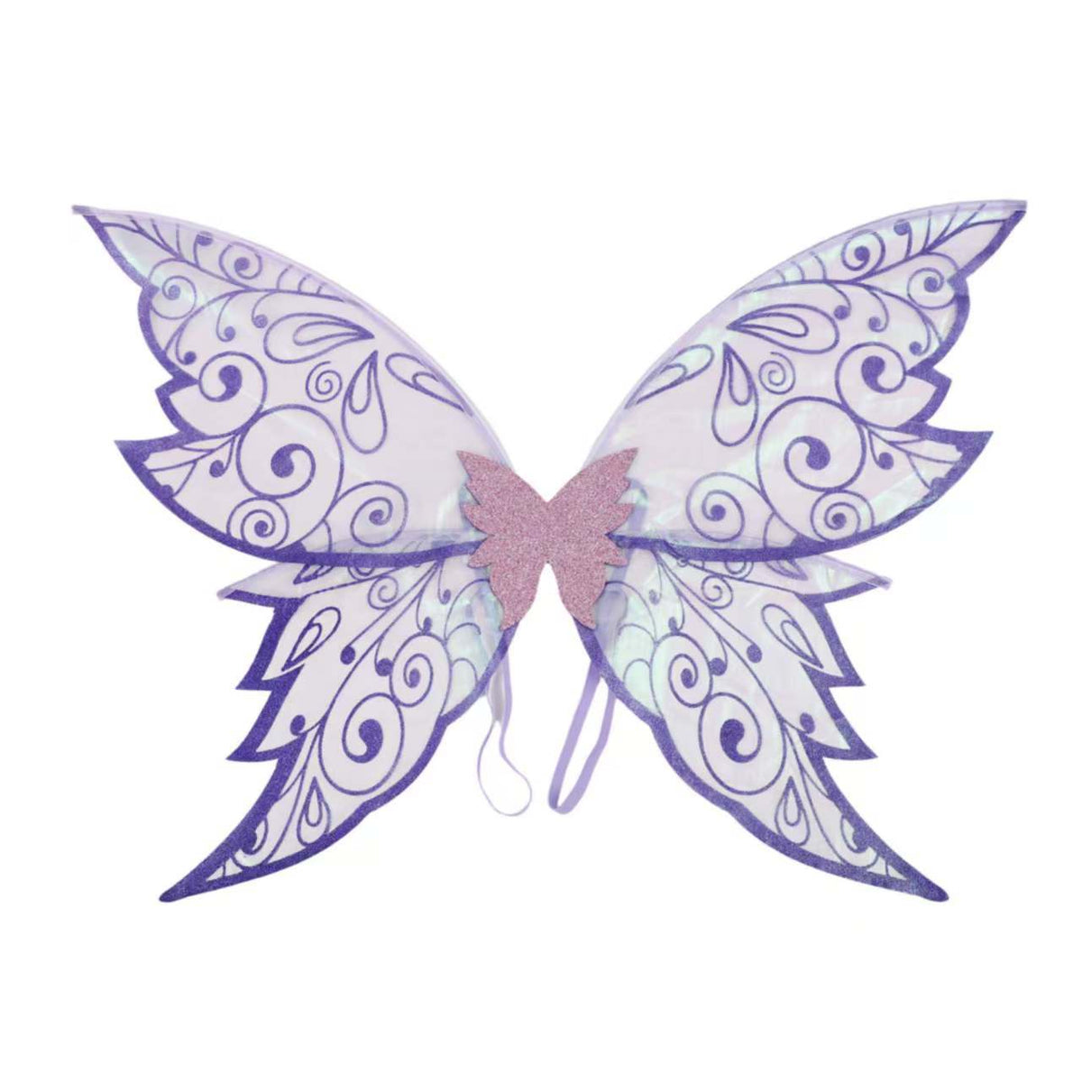 Halloween New Products for Kidsren and Adults Elf Butterfly Wings Back Decoration Holiday Party Dress up Hot Stamping Butterfly Wings