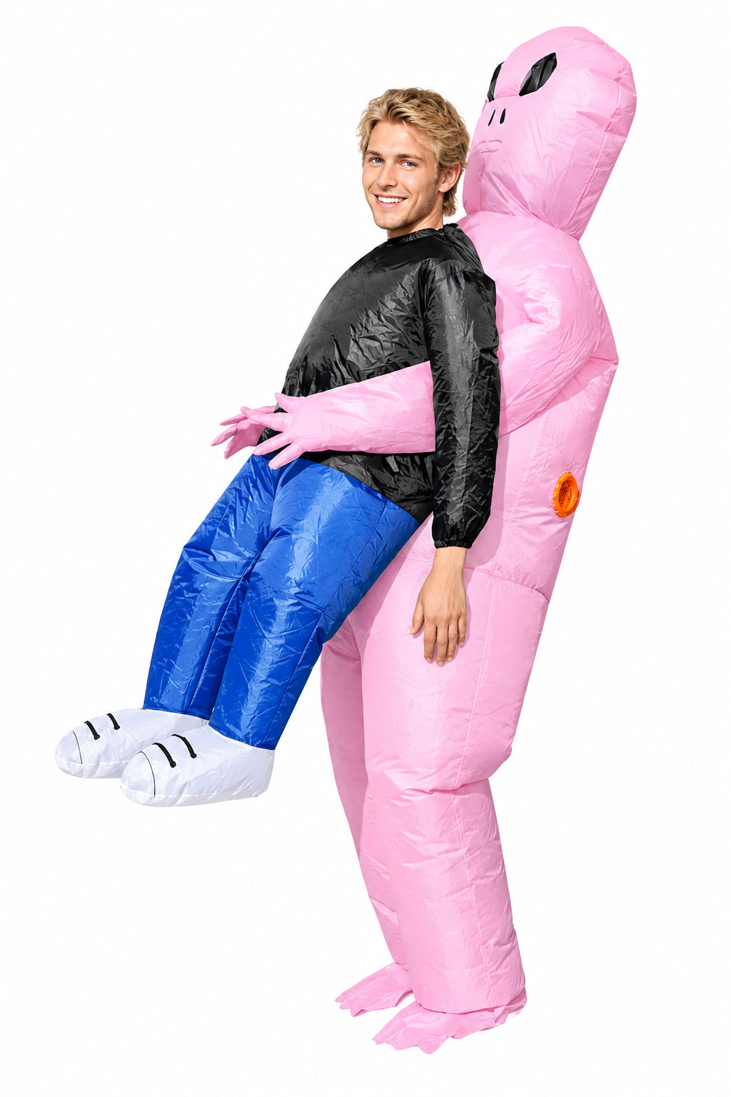 Cross-Border Halloween Alien Ghost Hugging Inflatable Suit Props Funny Performance Alien Inflatable Suit