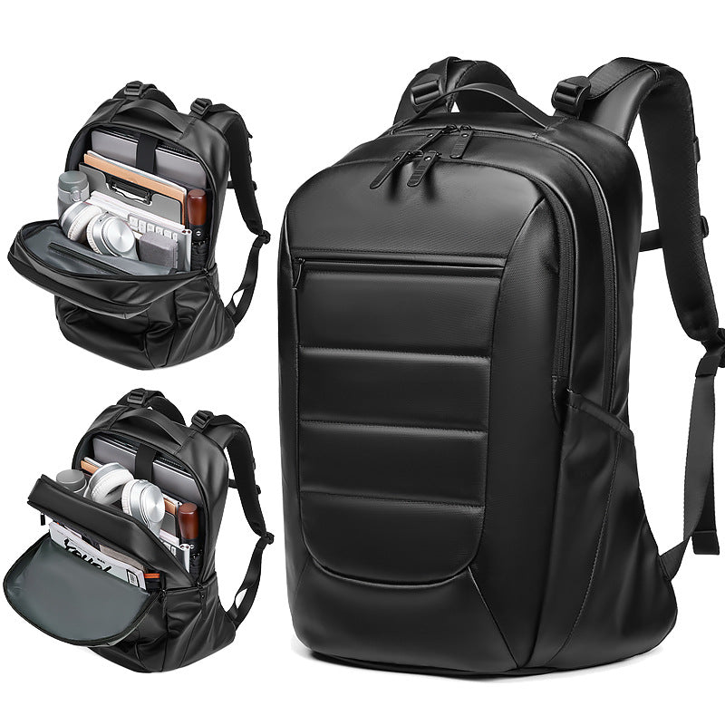 New backpack men's large capacity business computer backpack casual student schoolbag printable logo high-end backpack