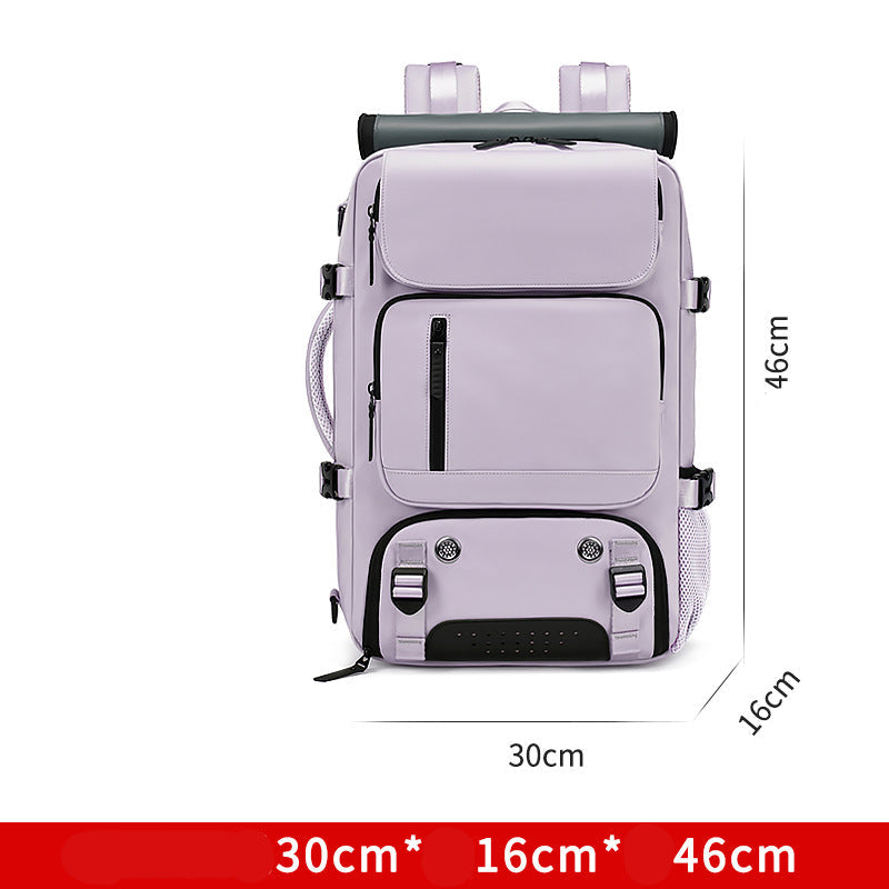 Backpack men's large capacity messenger bag portable travel bag multifunctional shoe warehouse backpack Sports Fitness Bag Men's bag