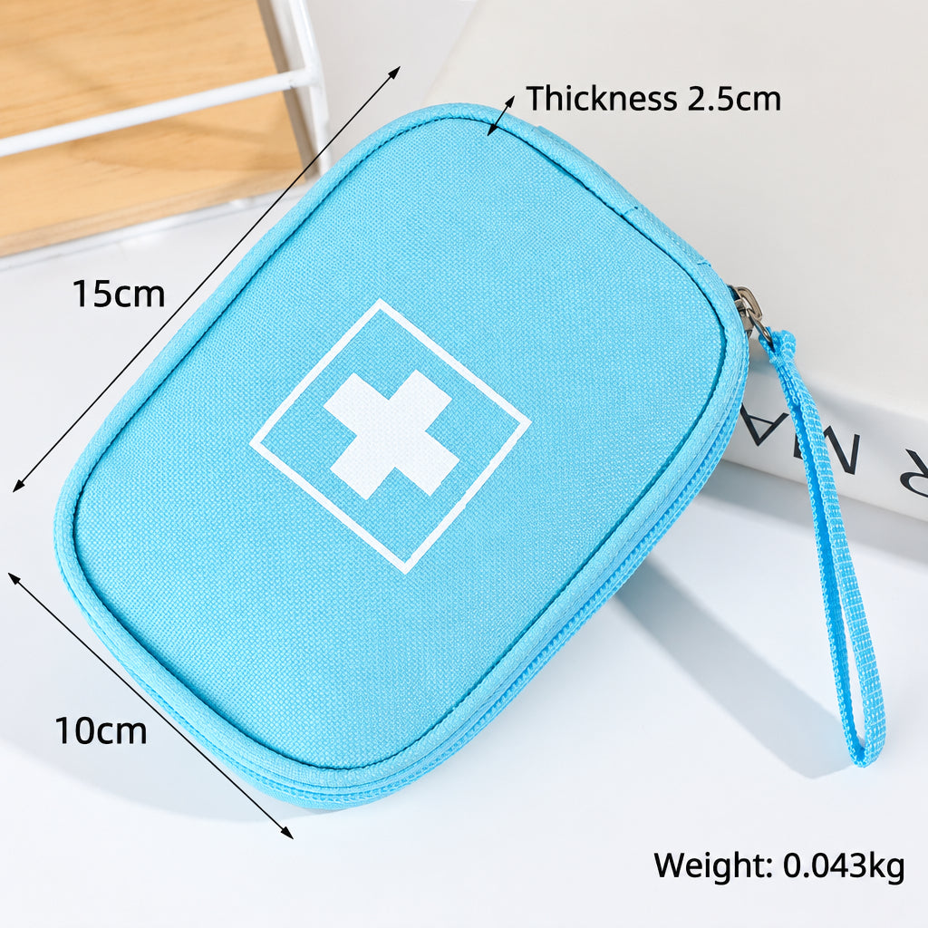 Youth Style First Aid Kit Large Capacity Student Health Kit Portable Mini Medicine Box Medicine Storage Bag