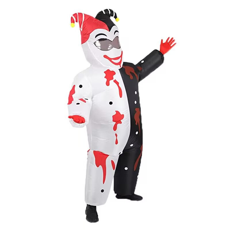 Cross-Border Popular Halloween Creative Cartoon Toys Party Activities Cute Animal Props Hippo Inflatable Costumes