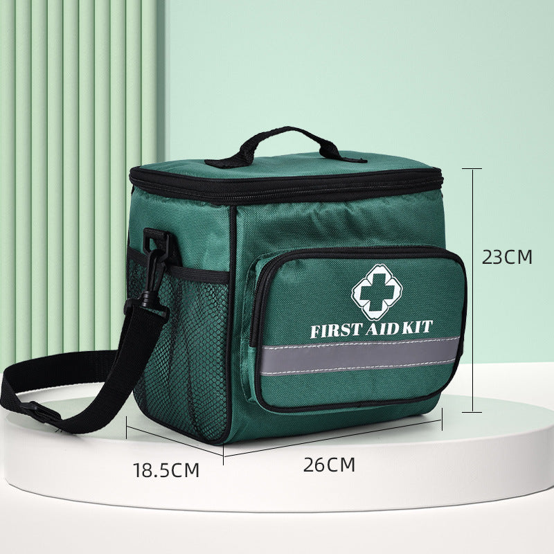 Emergency Kit, Outdoor Medicine Cosmetics Bag in Stock, Multi-Color Household Medicine Storage, Portable Medicine Bag with Straps