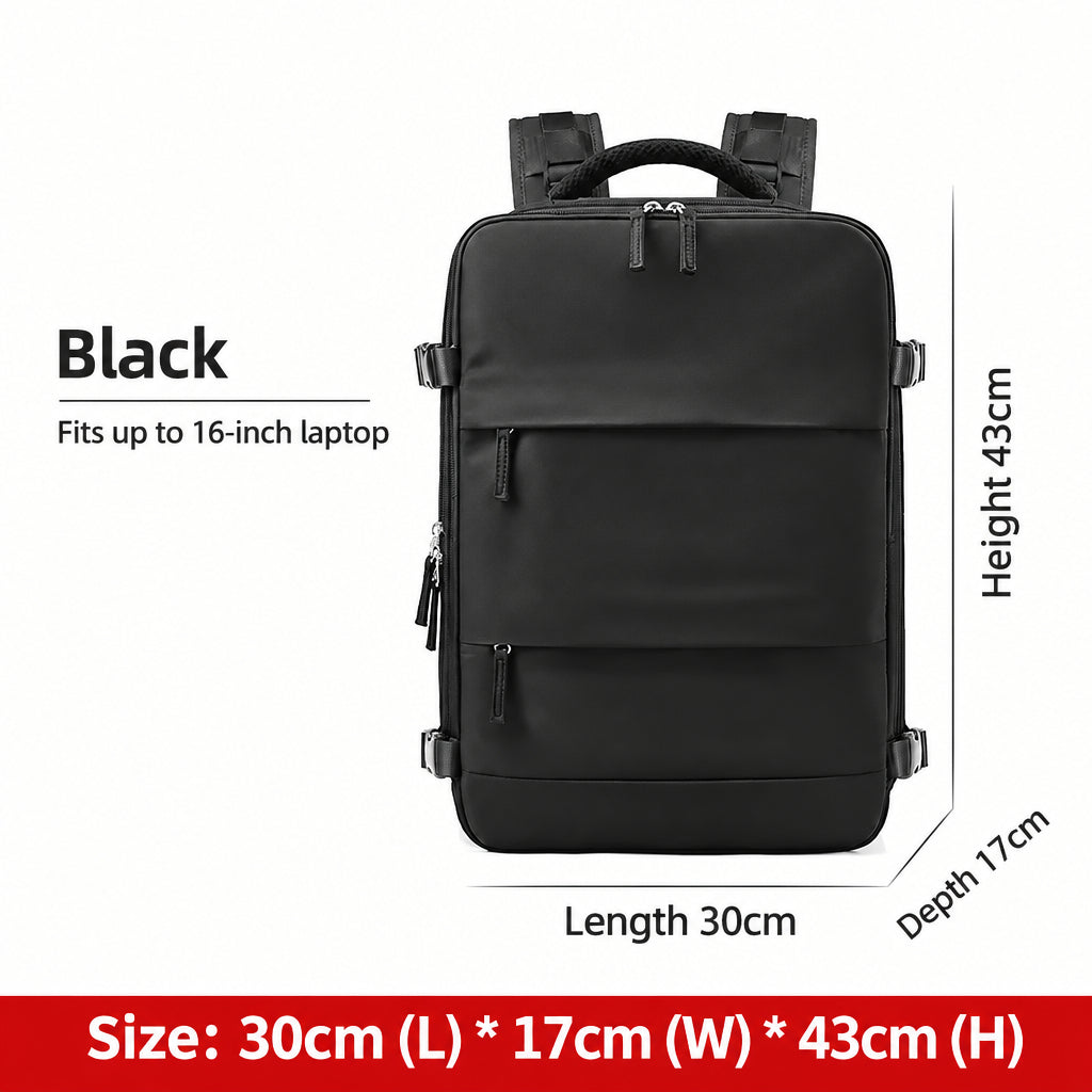 Backpack Large Capacity Men's and Women's Outdoor Travel Bag Waterproof Lightweight Casual Backpack Short Distance Computer Simple School Bag