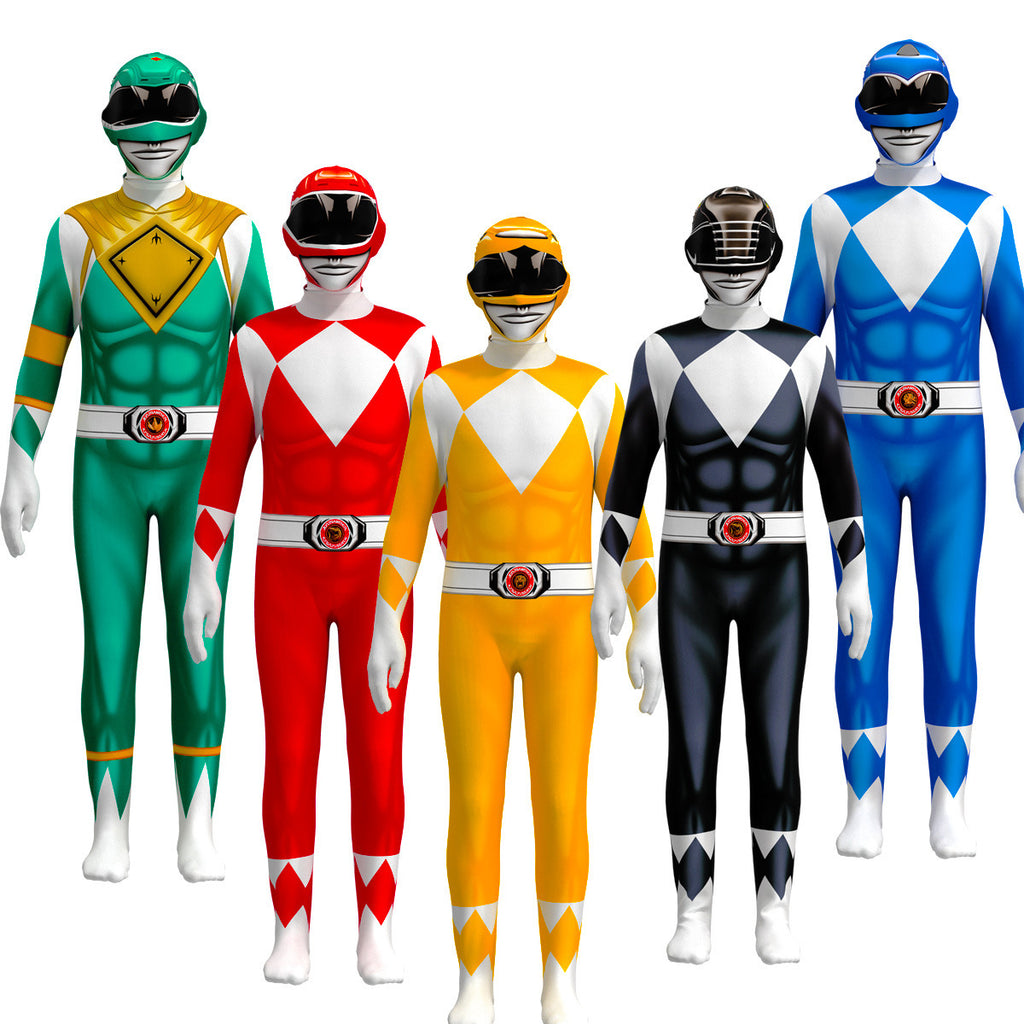 Halloween cross-border dinosaur team tyrannosaurus white tiger company cos jumpsuit children's clothes cosplay
