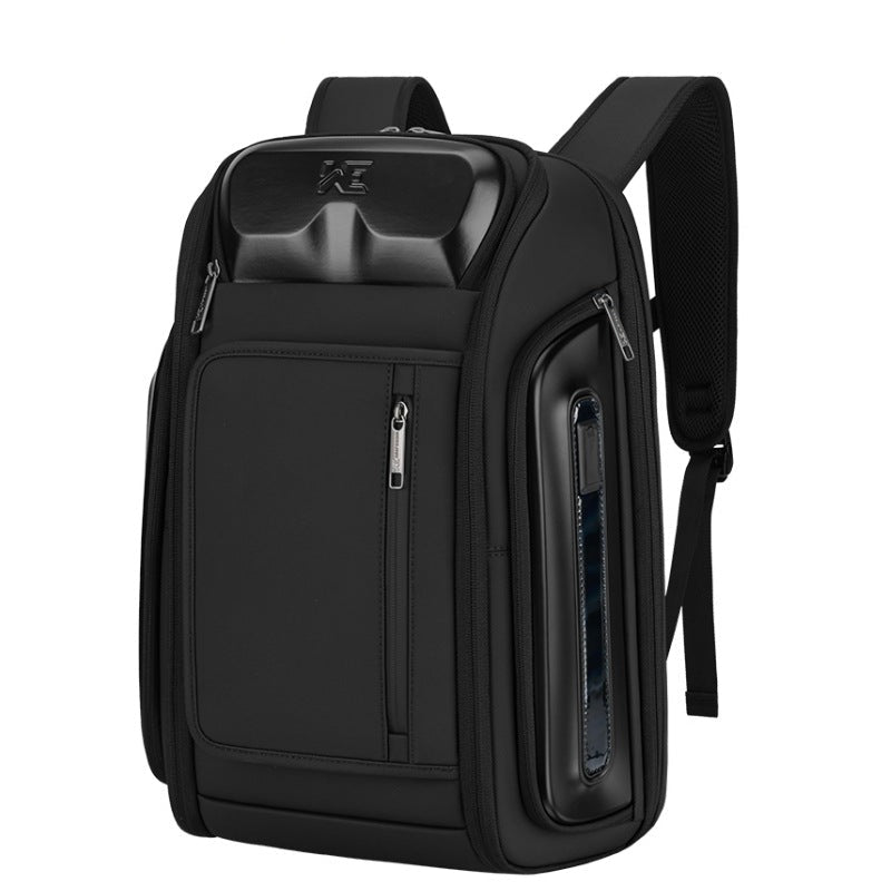 New High-End Business Backpack Men's Waterproof Backpack Large Capacity Business Trip Multi-Functional Simple and Atmospheric Computer Bag