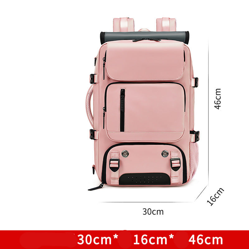 Backpack men's large capacity messenger bag portable travel bag multifunctional shoe warehouse backpack Sports Fitness Bag Men's bag