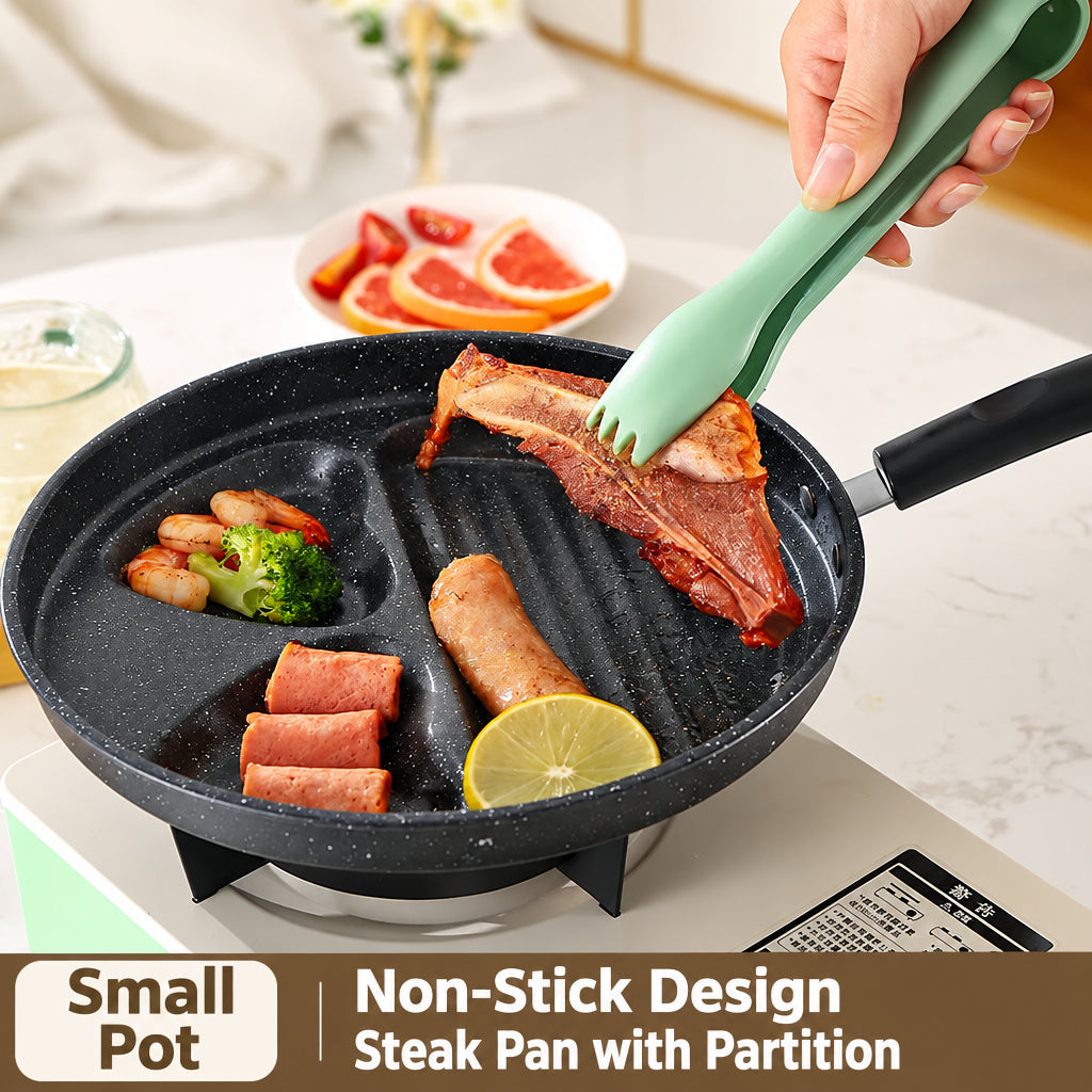 Manufacturer Wholesale Pancake Frying Pan Flats Bottom Four-Hole Non-Stick Pan Household Omelette Artifact Breakfast Pan Kitchen Utensils Eggs