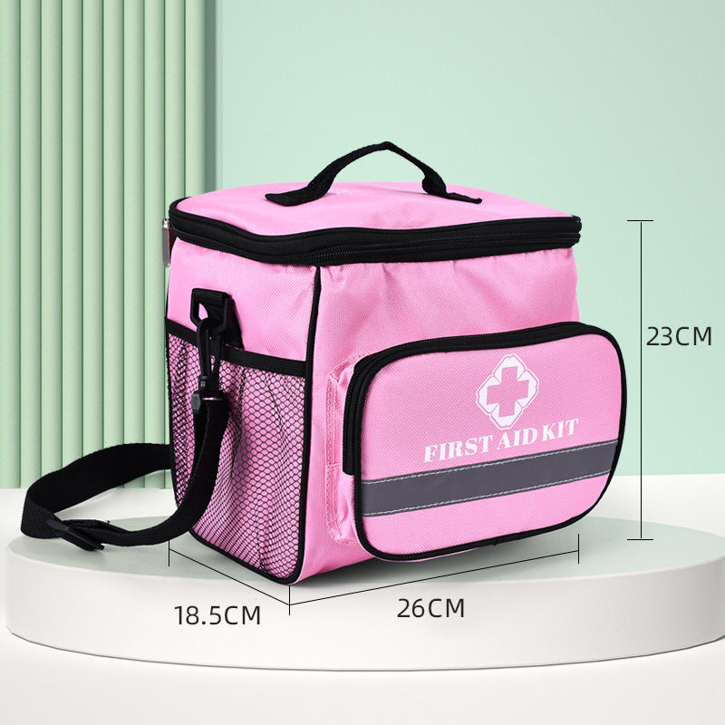 Emergency Kit, Outdoor Medicine Cosmetics Bag in Stock, Multi-Color Household Medicine Storage, Portable Medicine Bag with Straps