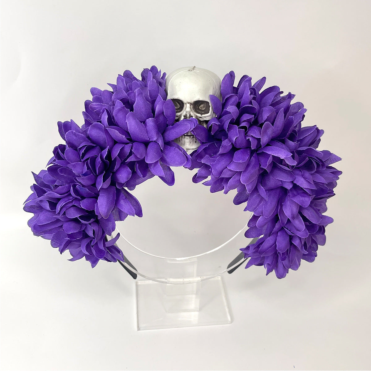 Spider Flower Party Halloween New Flower Headdress Hair Hoop Wholesale Makeup Personality European and American Cosplay