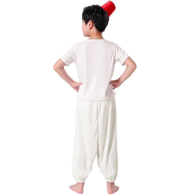Foreign Trade European and American Amazon Halloween Cos Costume Aladdin's Magic Lamp Prince Kidsren's Role-Playing Costume Children's Day