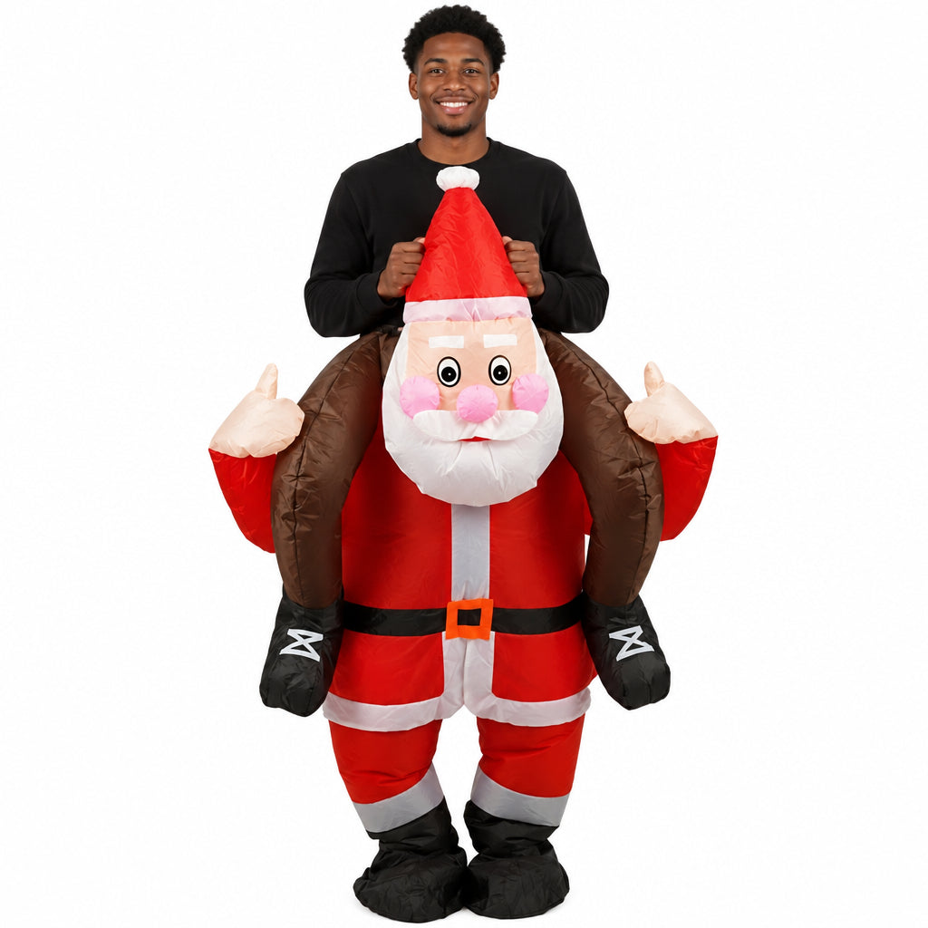 Cross-Border Hot Selling Christmas Tree Inflatable Suit Props Adult Christmas Tree Cosplay Holiday Costumes
