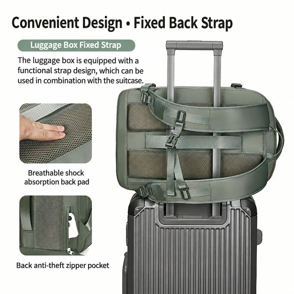 New backpack men's multi-functional wet and dry separation casual schoolbag women's travel bag computer bag backpack men